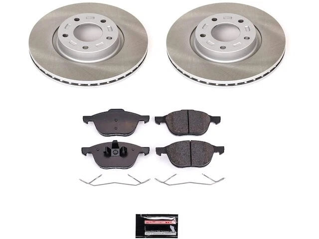 Front Brake Pad and Rotor Kit for Mazda 3 2004–2013 (YQ943SM)