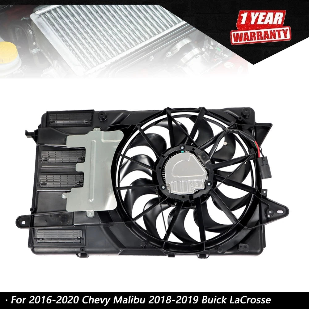 Engine Cooling Fan Assembly for Buick LaCrosse (2018–2019) & Chevy Malibu (2016–2020)