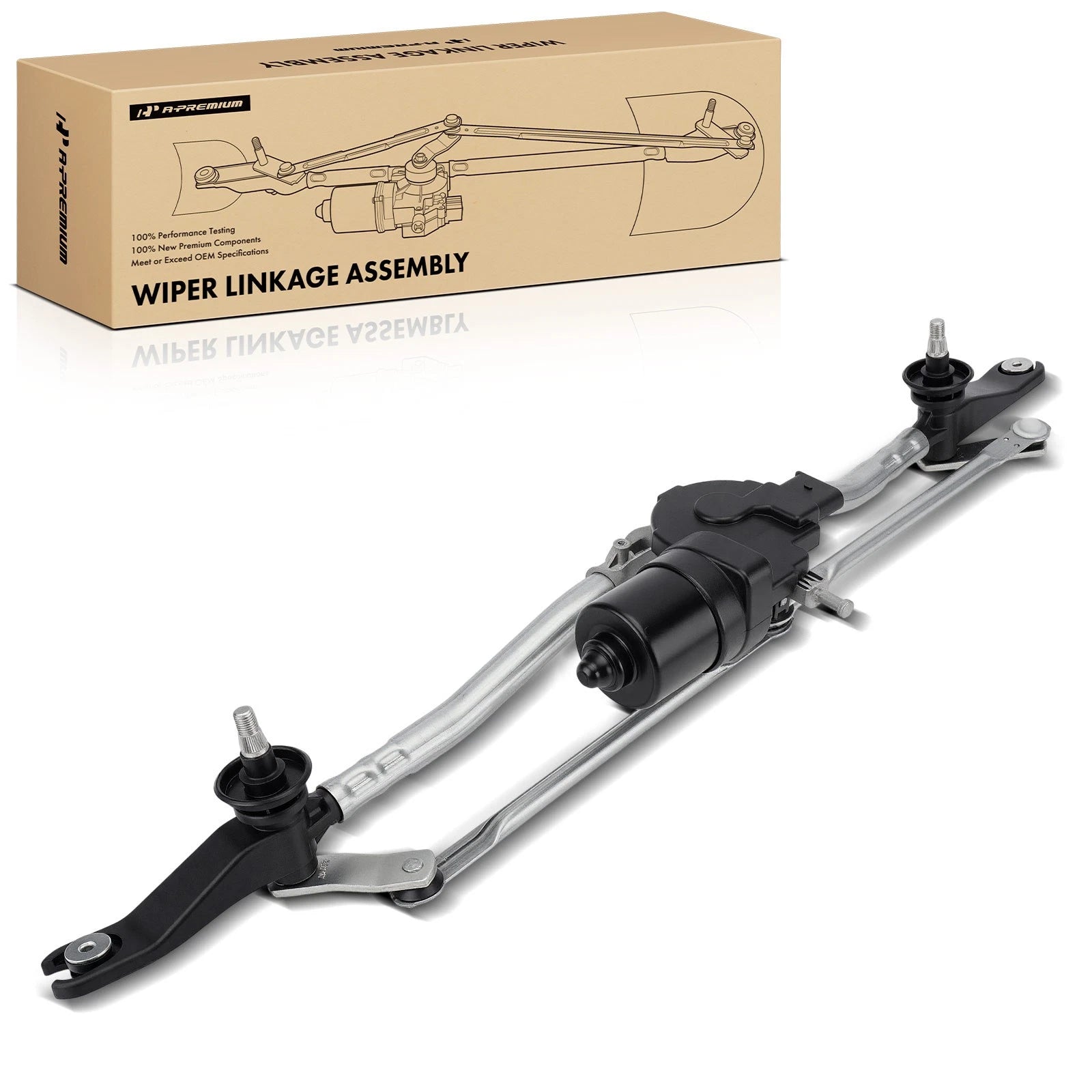 Wiper Motor & Linkage Assembly for Jeep Wrangler JL Gladiator (2018–2023)