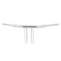 Chrome 10" Rise T-Bar Handlebar for Harley Softail Low Rider (2018–2023)