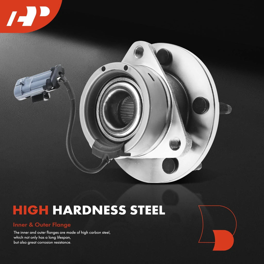 Front Wheel Hub & Bearing Assembly with ABS Sensor for Chevy HHR (2006â2011)
