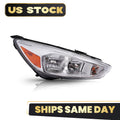 Halogen Headlight with LED DRL for Ford Focus (2015–2018) Right Passenger Side
