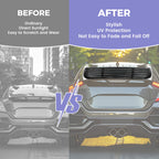 Rear Window Louver Sun Shade Cover for Honda Civic Sedan (2016–2021)