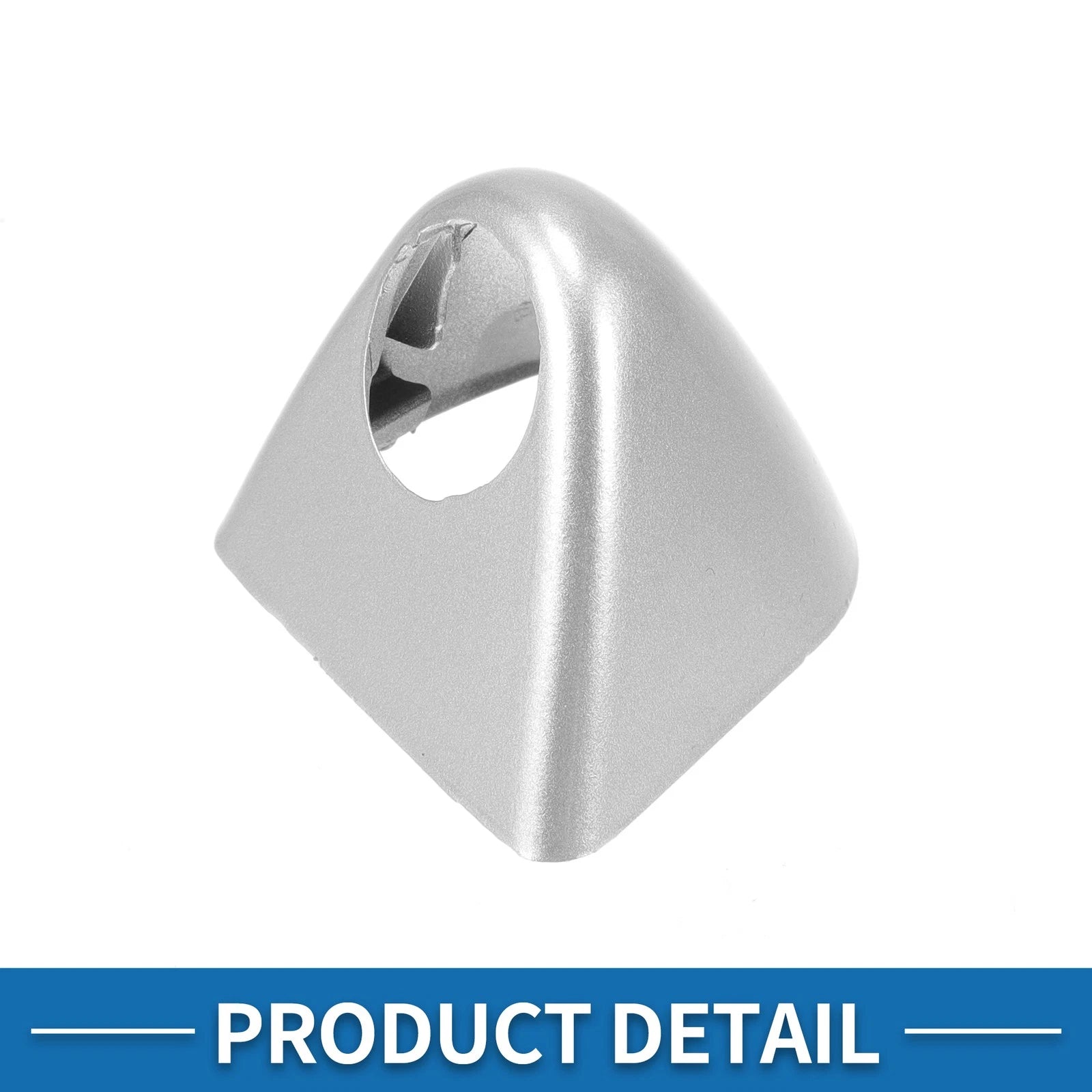 Washer Nozzle Cover Cap No. 61678252746 for BMW X5 (2000–2006) Silver Tone