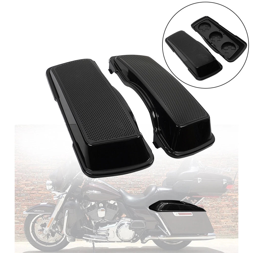 Triple 6.5" Speaker Lids for Harley Touring Road King (1993–2013)