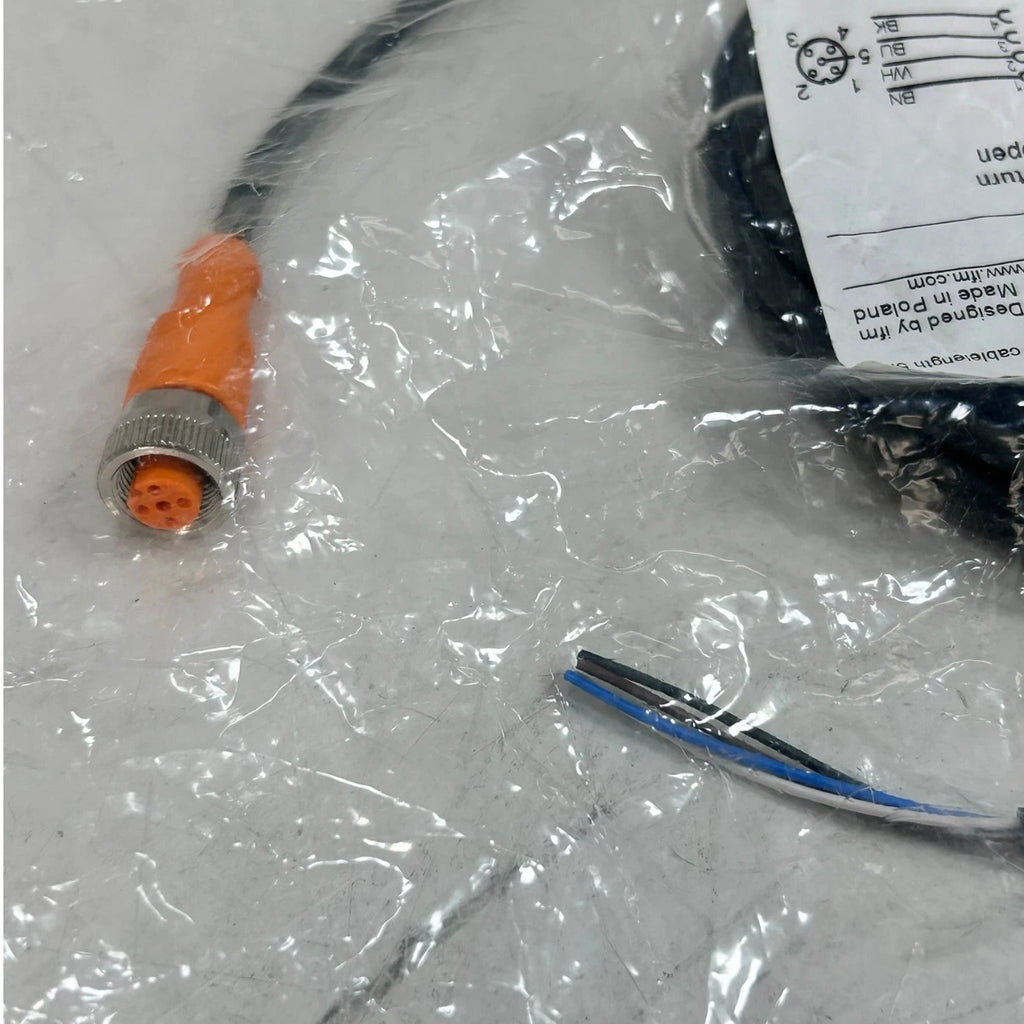 Sensor Cable for IFM EVC002 Ecomat 400 (15FT, M12 4-Pin, ADOGH040MSS0005H04)