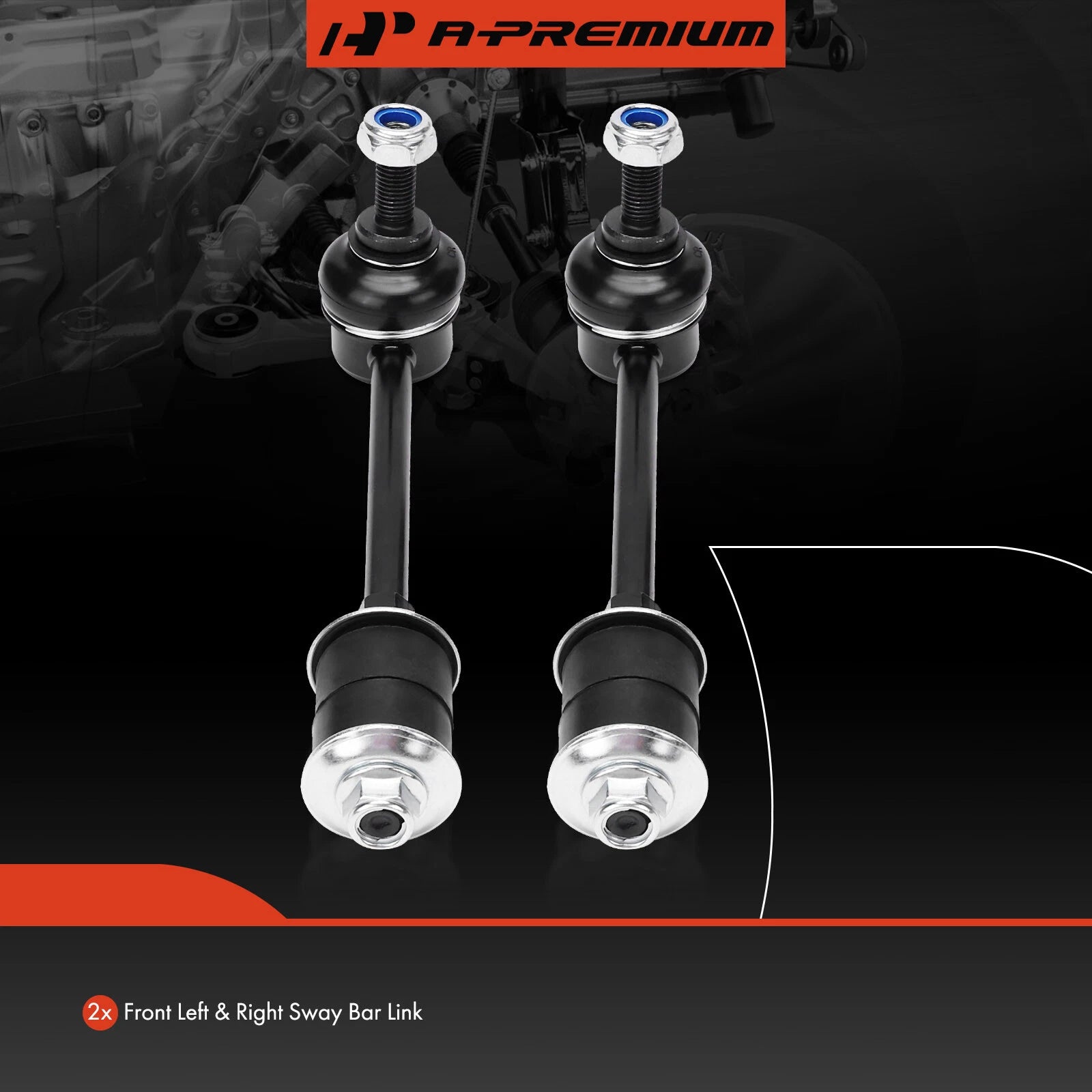 2X Front Sway Bar Link for Nissan Sentra (1990–1995) Nx (1991–1993) Infiniti G20