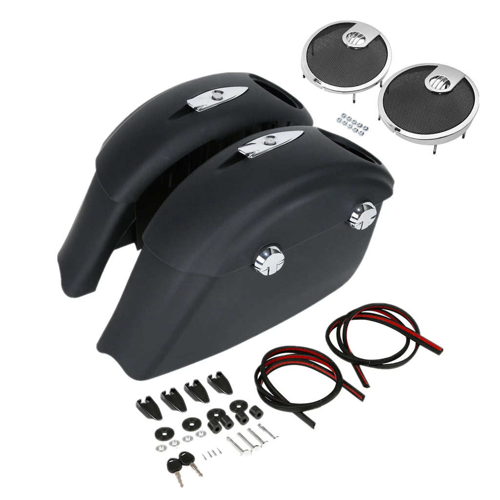 Saddlebag Audio Lid Grill Electronic Latch for Indian Roadmaster (2015–2025)