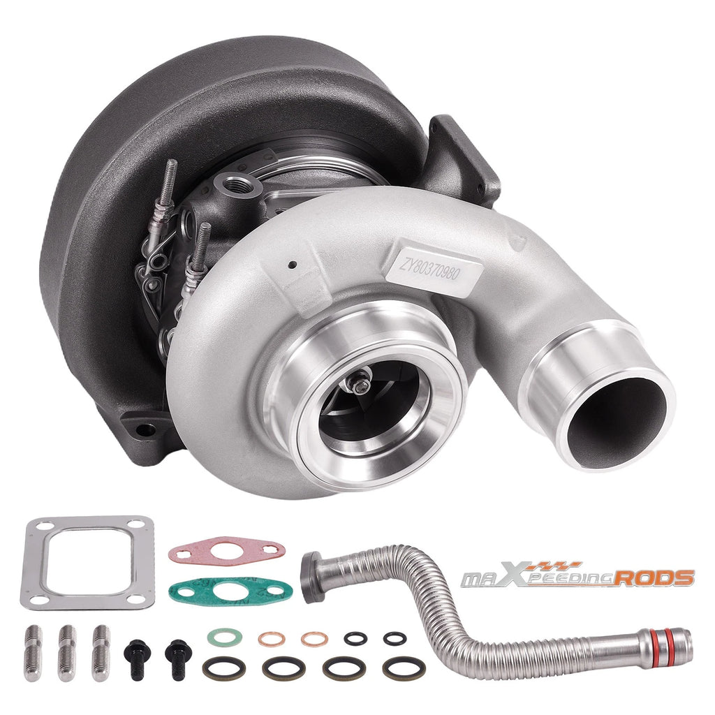 Turbo with Oil Return Line Tube for Dodge Ram 2500 3500 Cummins 6.7L (2007–2012)