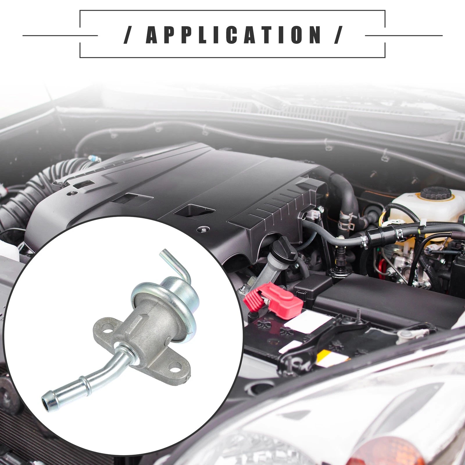 Fuel Injection Pressure Regulator for Honda CBR600F4i (2002–2006) Silver Tone
