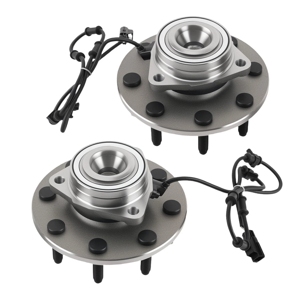 2X Front Wheel Hub Bearings for Dodge Ram 3500 2WD (2003–2005) WA515089