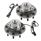 2X Front Wheel Hub Bearings for Dodge Ram 3500 2WD (2003–2005) WA515089