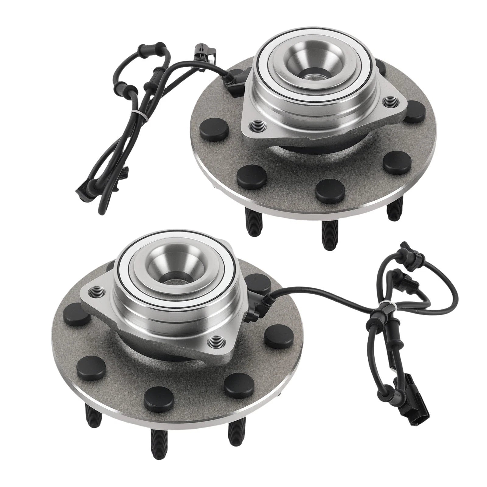 2X Front Wheel Hub Bearings for Dodge Ram 3500 2WD (2003–2005) WA515089