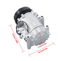 A/C Compressor for Honda Civic CR-V (1994–2001) 38810P06A06