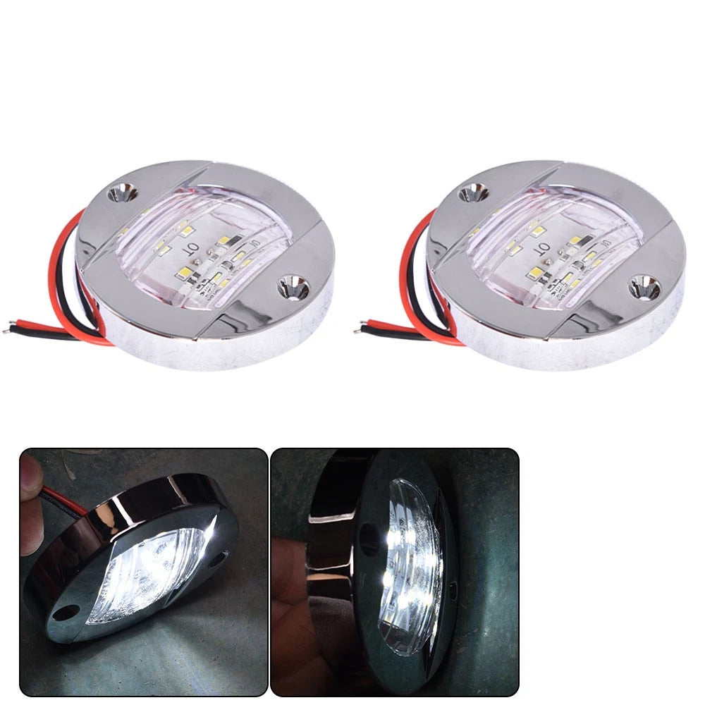 3'' LED Marine Boat Navigation Lights for Deck Stern Transom