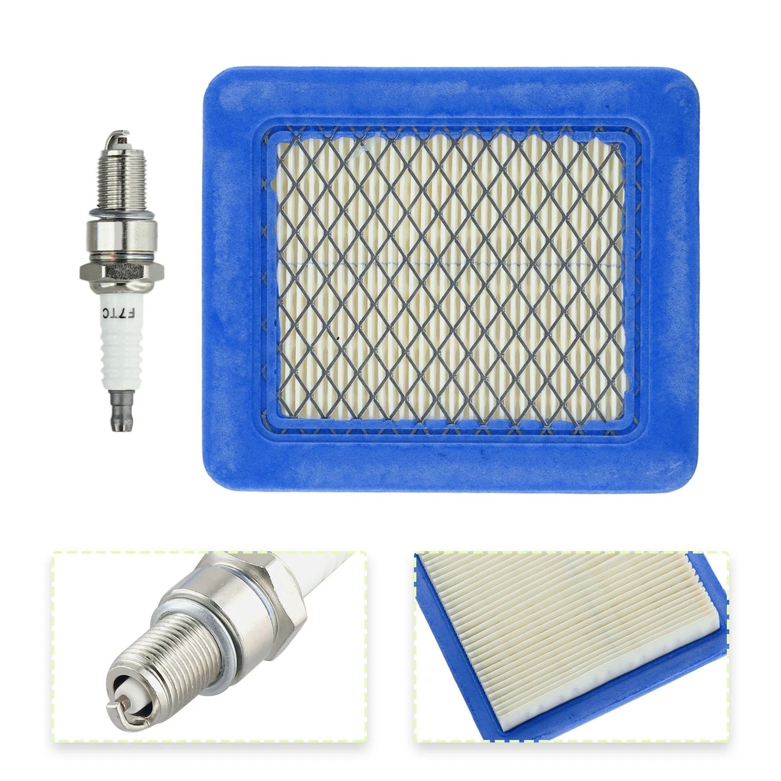 Air Filter for HRG415 HRG465 Lawn Mower (130mm x 110mm x 20mm)