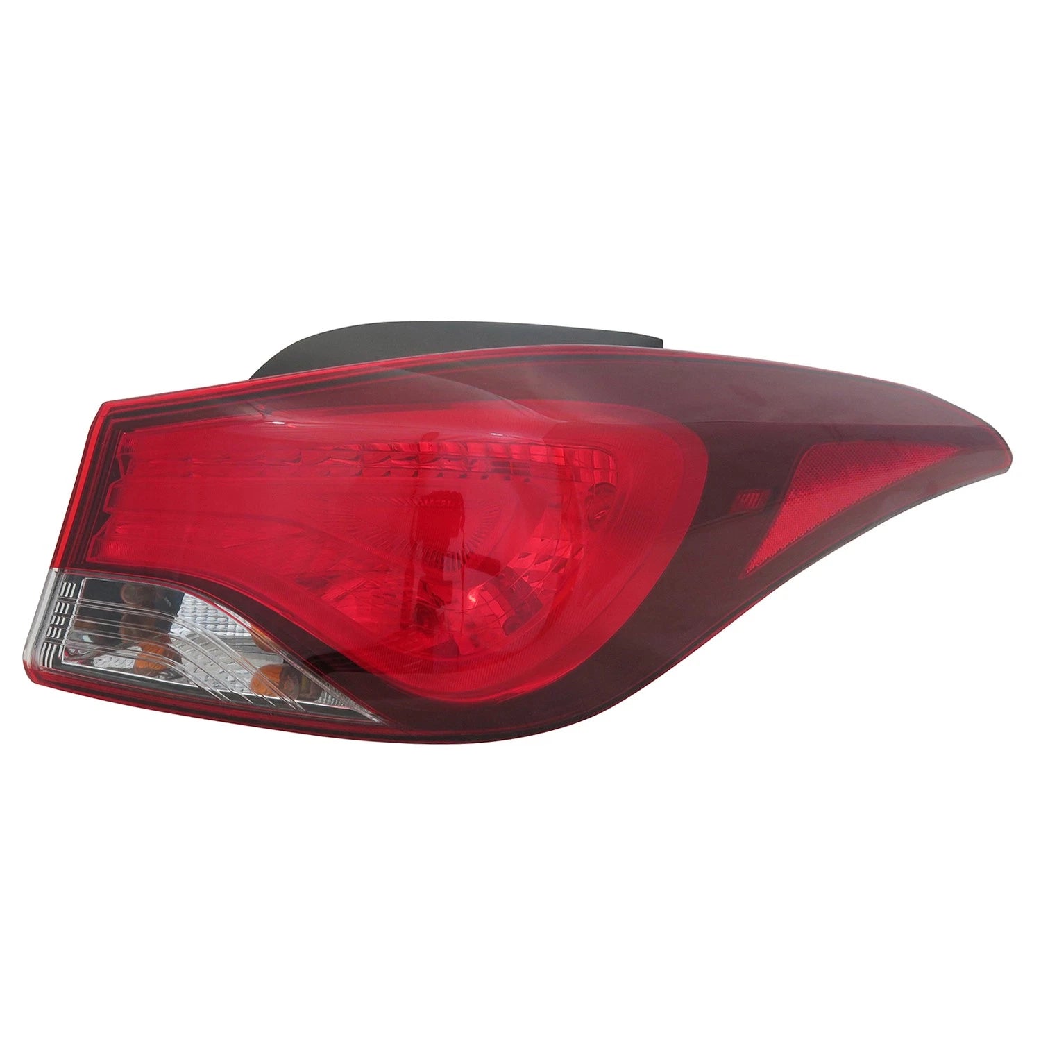 Replacement Passenger Side Outer Tail Light Assembly for Hyundai Elantra (2014–2016)