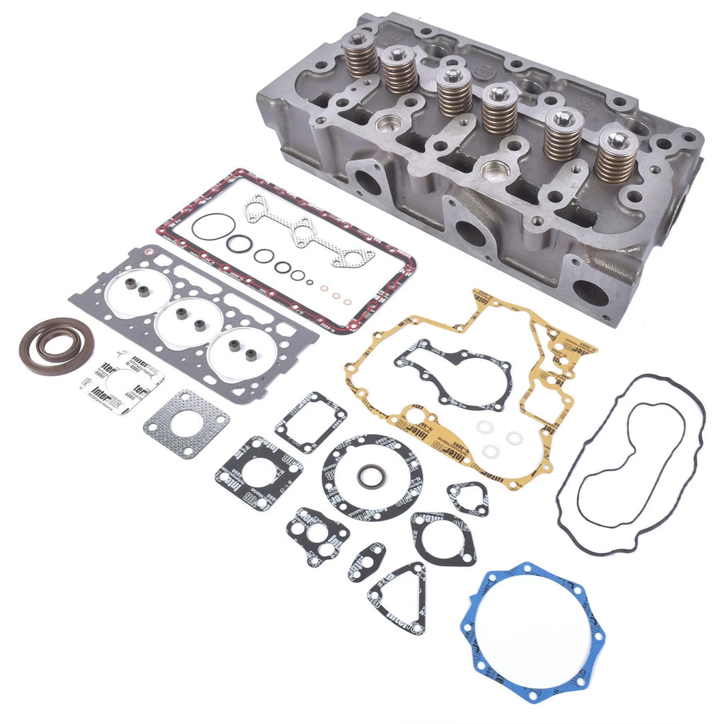 Full Cylinder Head Valve & Spring Gasket for Kubota D902 (ZD323 RTV900)
