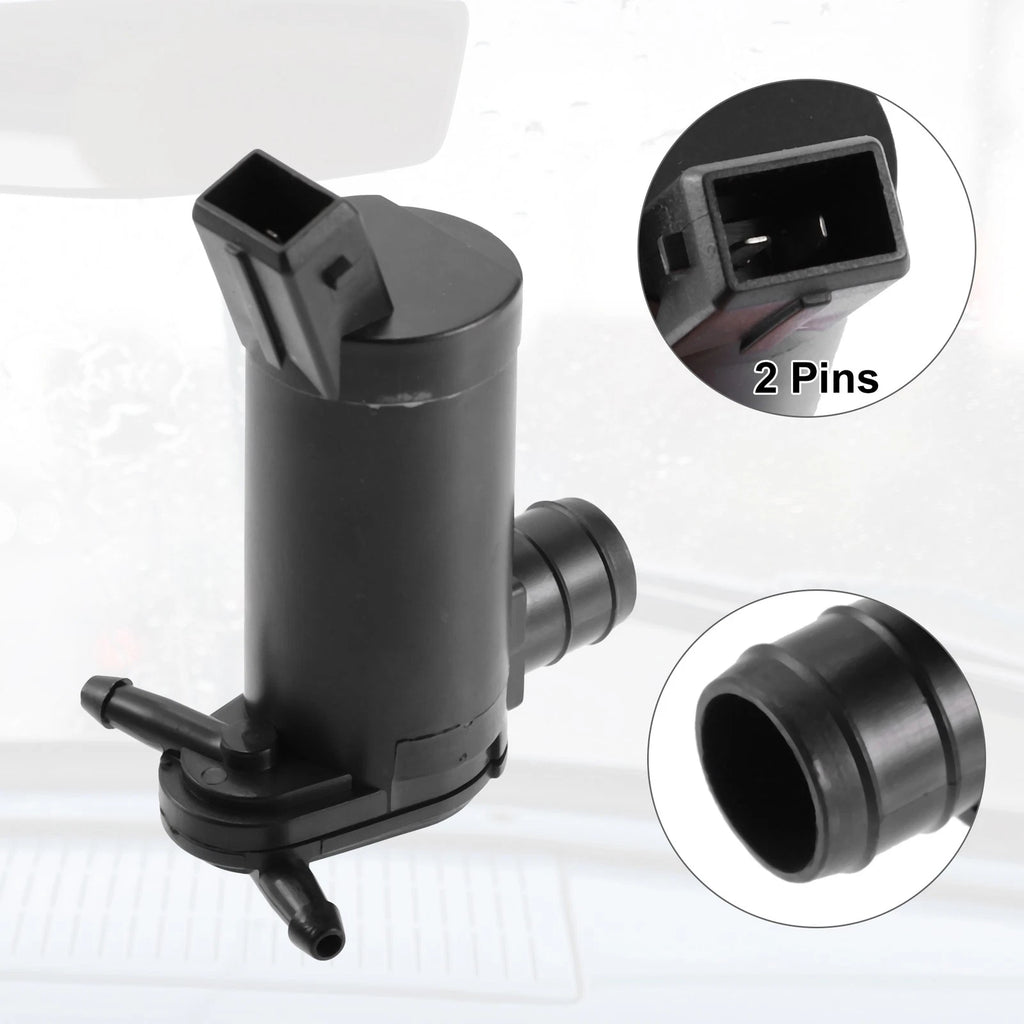 Windshield Washer Pump for Ford Fiesta (1989–1995) 1652613 6153469 6164937