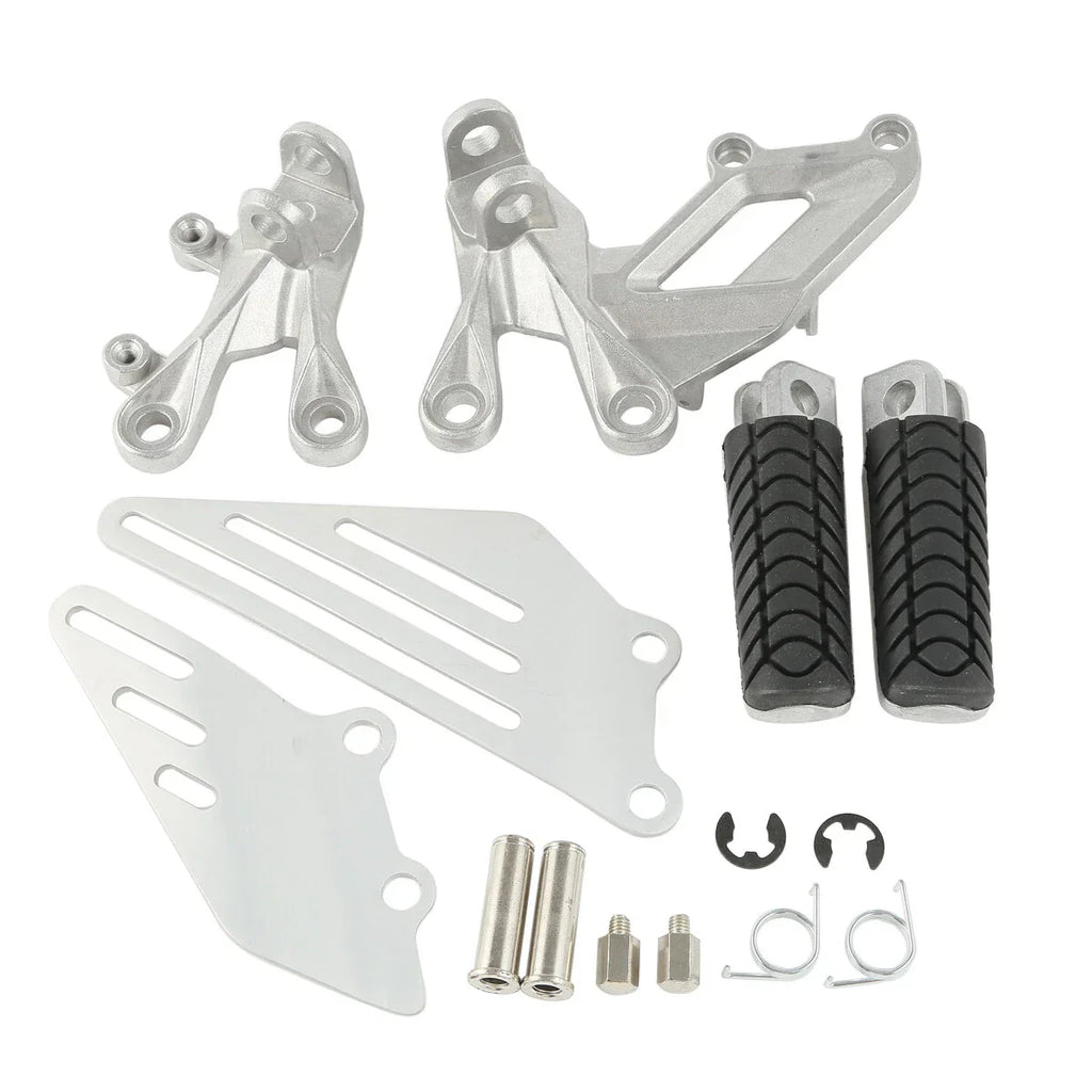Front Rider Driver Foot Pegs Bracket Set for Kawasaki Ninja ZX14R (2006-2023)