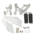 Front Rider Driver Foot Pegs Bracket Set for Kawasaki Ninja ZX14R (2006-2023)