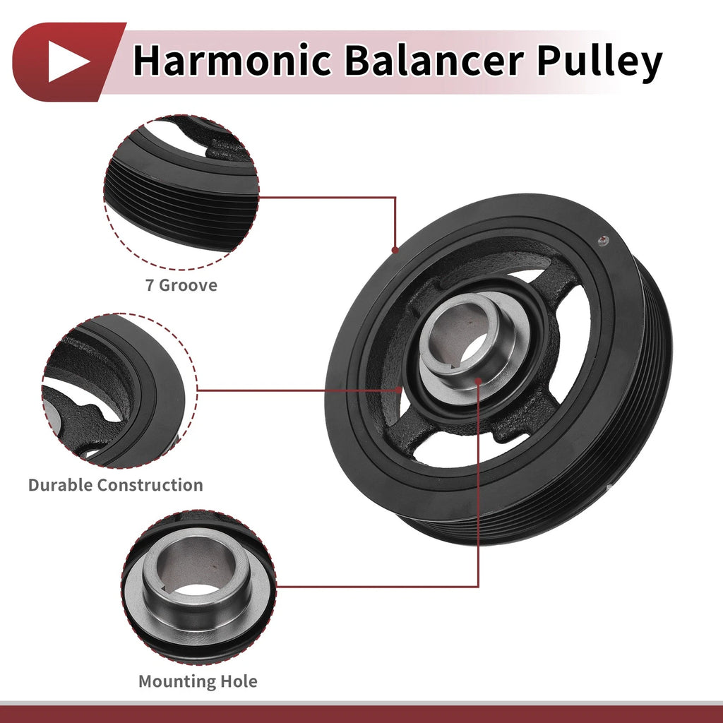 Harmonic Balancer Crankshaft Pulley for Toyota RAV4 (No. 134700H010)