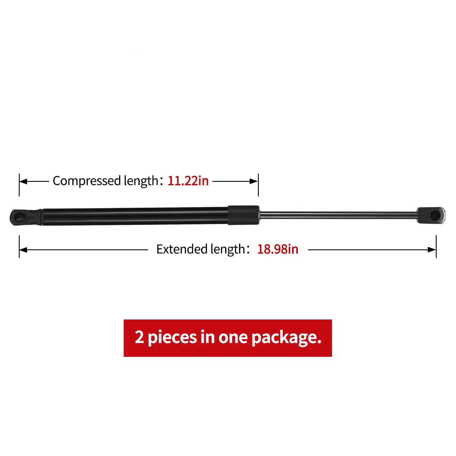 Hood Lift Supports for Dodge Ram 1500 2500 3500 (2002–2010)