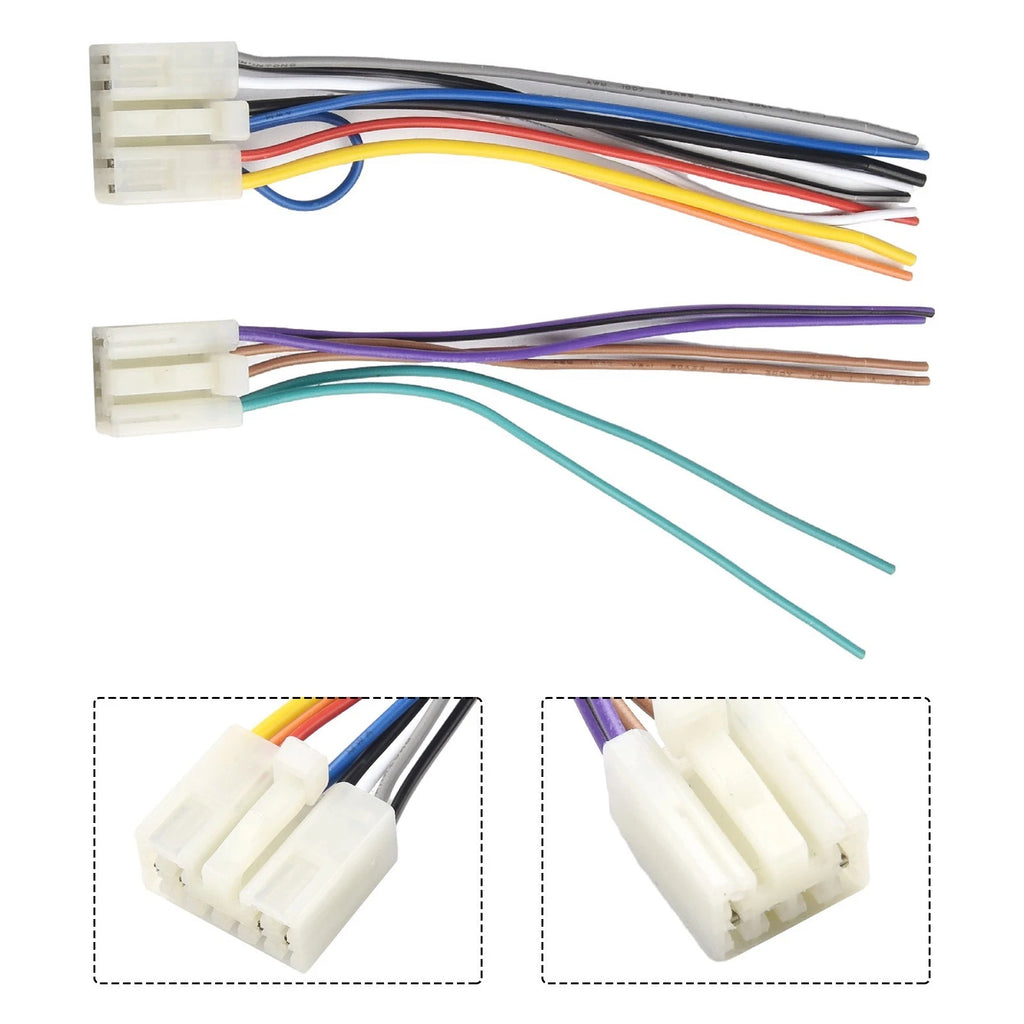 Car Wire Harness Cable Adapter for Toyota (Aftermarket Radio)