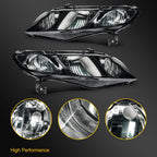 Set of 2 Halogen Headlights for Honda Civic Sedan (2006–2011)