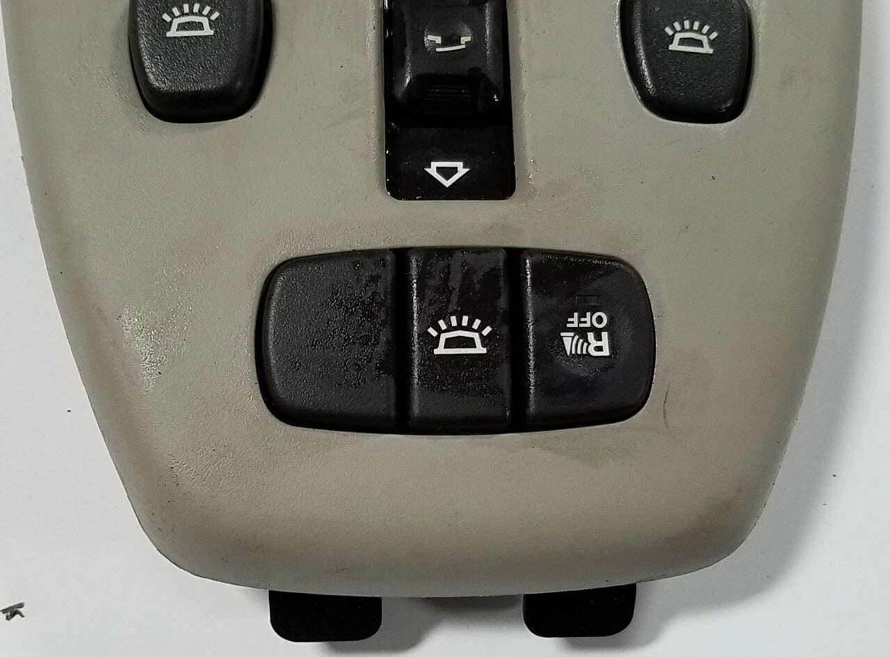 Sunroof Switch for Jaguar S-Type (2000–2002) w/ Parking Tan