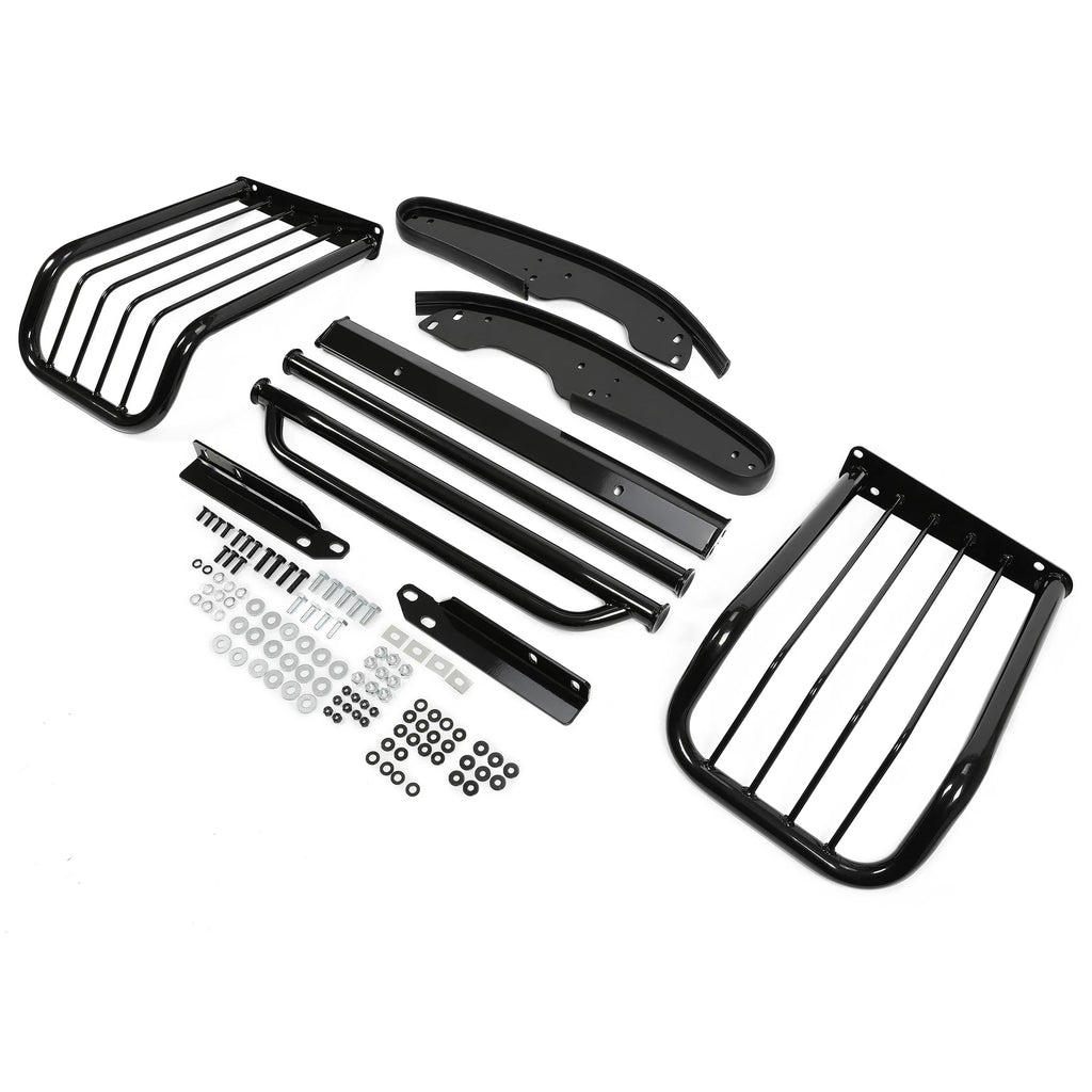 Steel Grille Brush Bumper Guard for Chevy GMC Silverado Sierra (1988–2000)