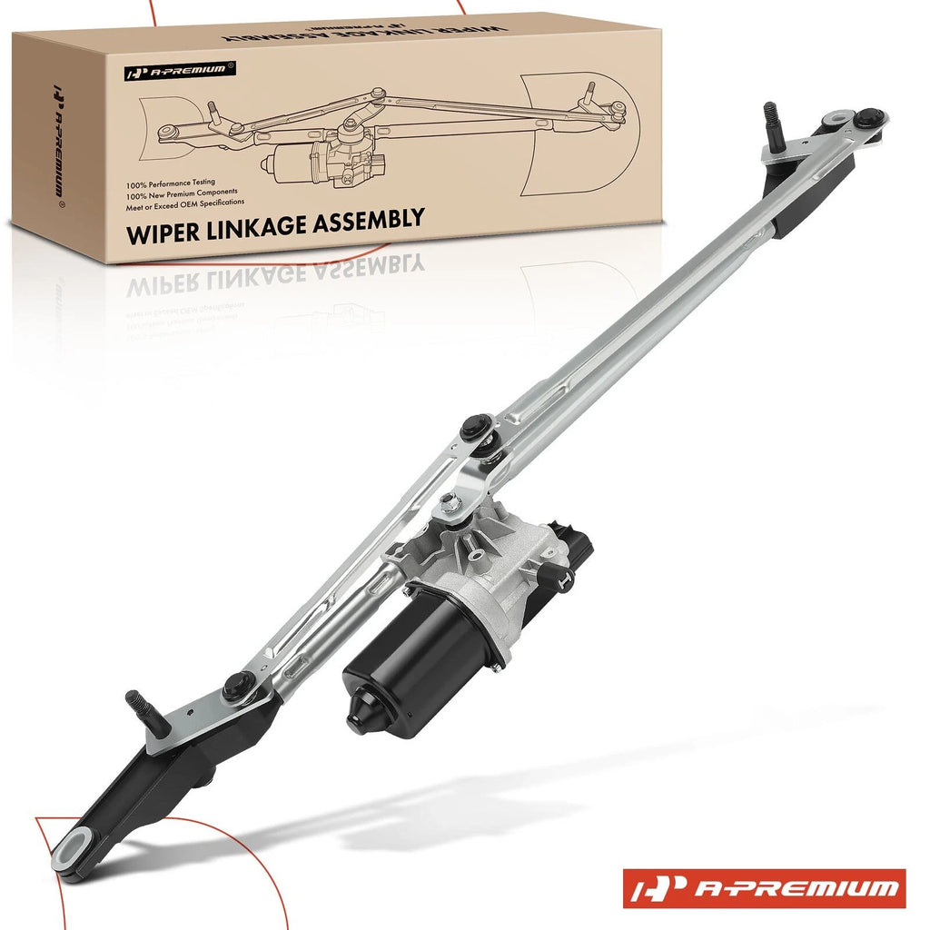 Front Wiper Motor & Linkage Assembly for GMC Envoy, Chevy Trailblazer (2002–2009)