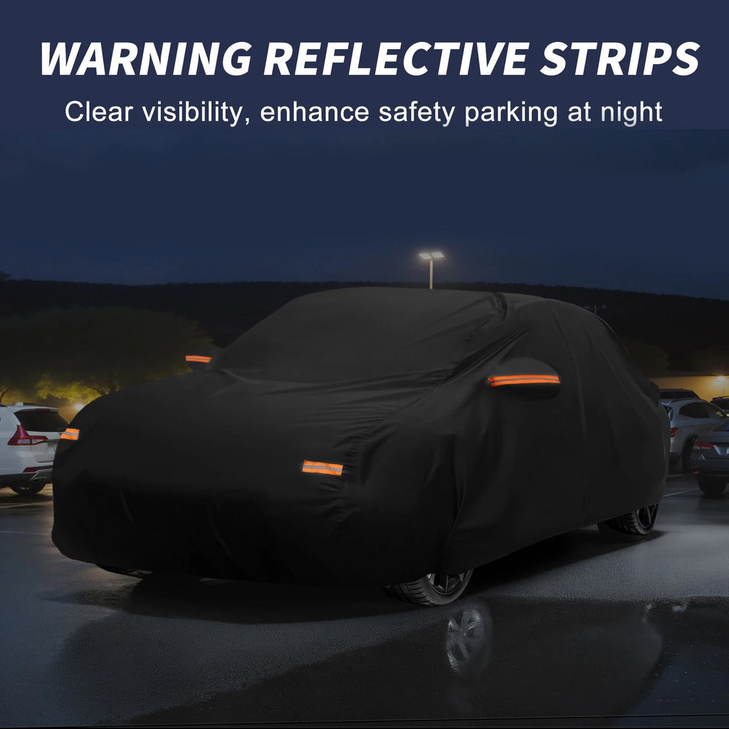 Waterproof 210D-PU Car Cover for Hyundai Sonata Sedan (2015–2020)