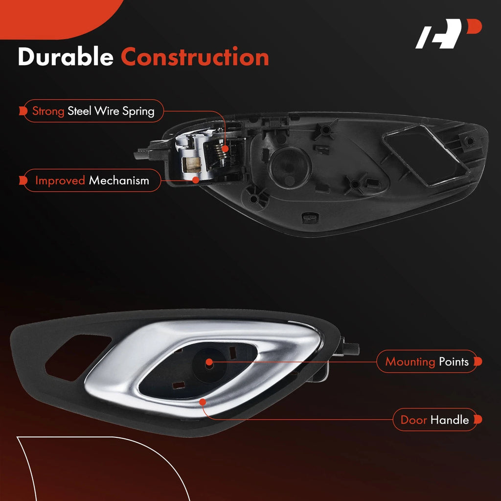 2X Front Left & Right Interior Door Handle for Chevy Camaro (2016-2024)