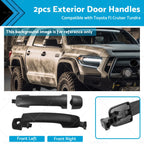 2X Black Exterior Door Handle for Toyota FJ Cruiser (2007–2014) 69210-0C010