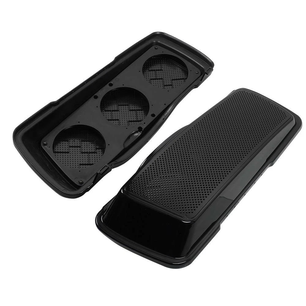 Triple 6.5" Speaker Lids for Harley Touring Road King (1993–2013)
