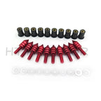 10X Windshield Bolts Screw Kit for Honda Suzuki Yamaha Kawasaki (All Years)