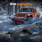 Front Mount Trailer Hitch Kit for Jeep Gladiator (2020-2023) Wrangler JL (2018-2023)
