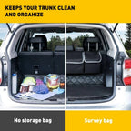Trunk Organizer Collapsible Storage Bin Bag for Car Truck (2010–2023)