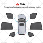 Magnetic Mesh Sun Shades for BMW X3 F97 (2017–Present)
