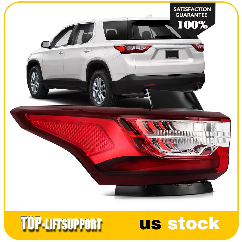 Tail Light Assembly for Chevy Traverse (2018–2021) LED DRL Left Driver Side