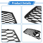 1 Pair Fog Light Grills for Audi RS7 (2014–2018) No. 4G8807681G