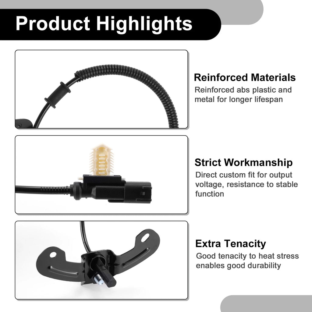ABS Wheel Speed Sensor for Ford E-350 Super Duty (2010–2019) No.BC2Z2C205A