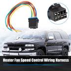 AC Heater Climate Fan Control Wiring 15306189 PT1346 969907 for Chevy Tahoe (2000–2006)