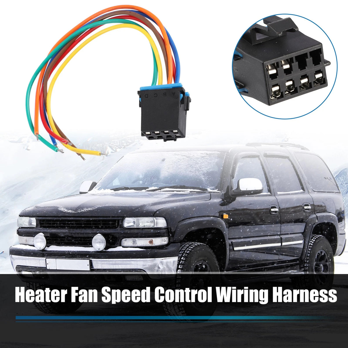 AC Heater Climate Fan Control Wiring 15306189 PT1346 969907 for Chevy Tahoe (2000–2006)