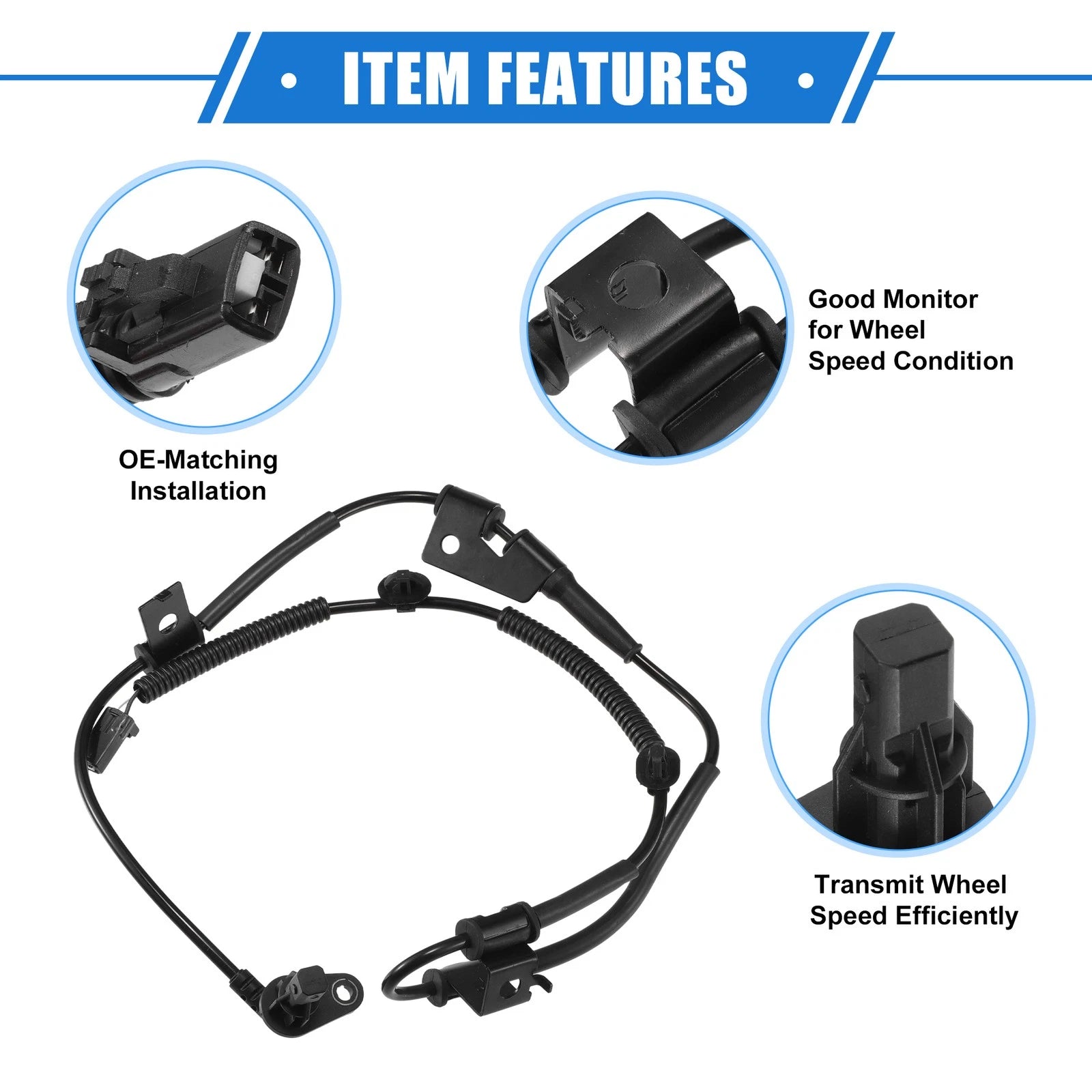 ABS Wheel Speed Sensor for Hyundai Tucson (2016–2021) No. 95670-2E310