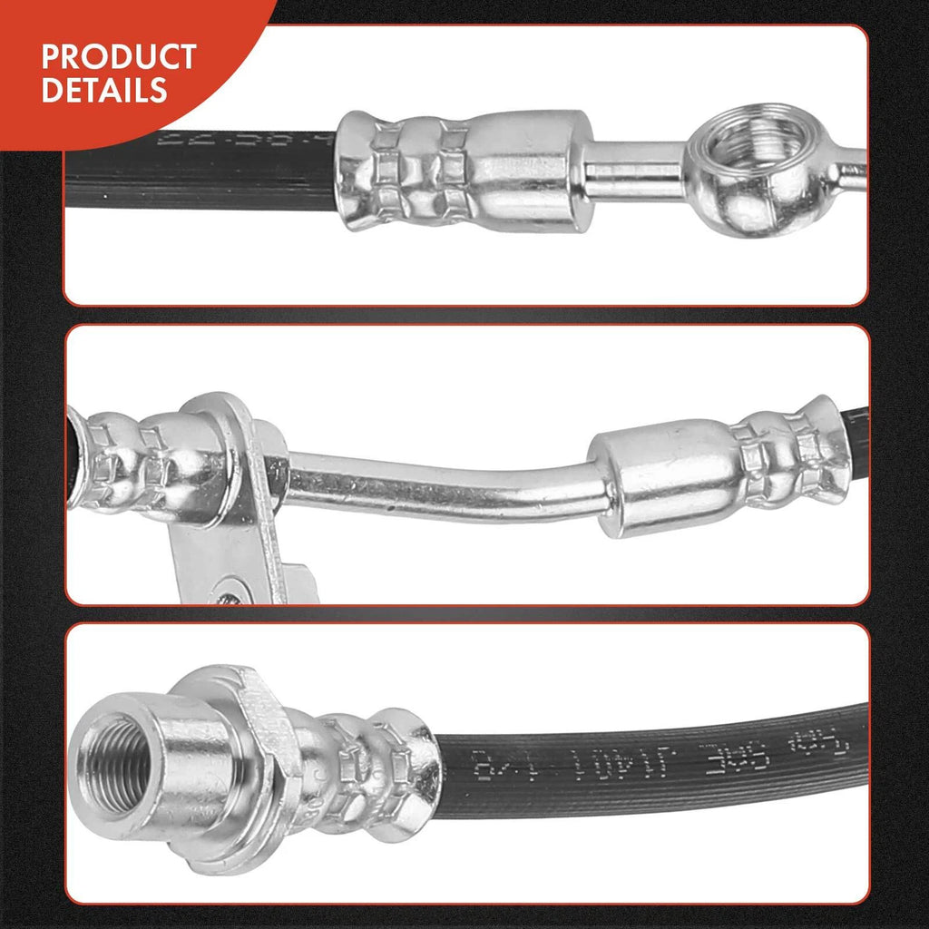 Front Driver Brake Hydraulic Hose for Toyota Yaris (2014–2015)