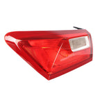 Tail Light Set for Chevrolet Malibu (2016–2021) Rear Outer Halogen Lamps