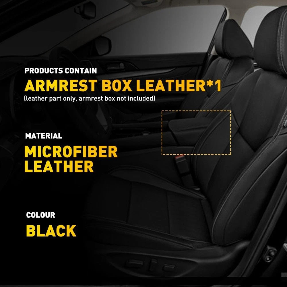 Center Console Lid Armrest Leather Cover for Nissan Maxima (2016–2023)