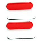 Rear Fender Red Reflectors for Harley Softail Slim FLSL Street Bob (2018-2024)